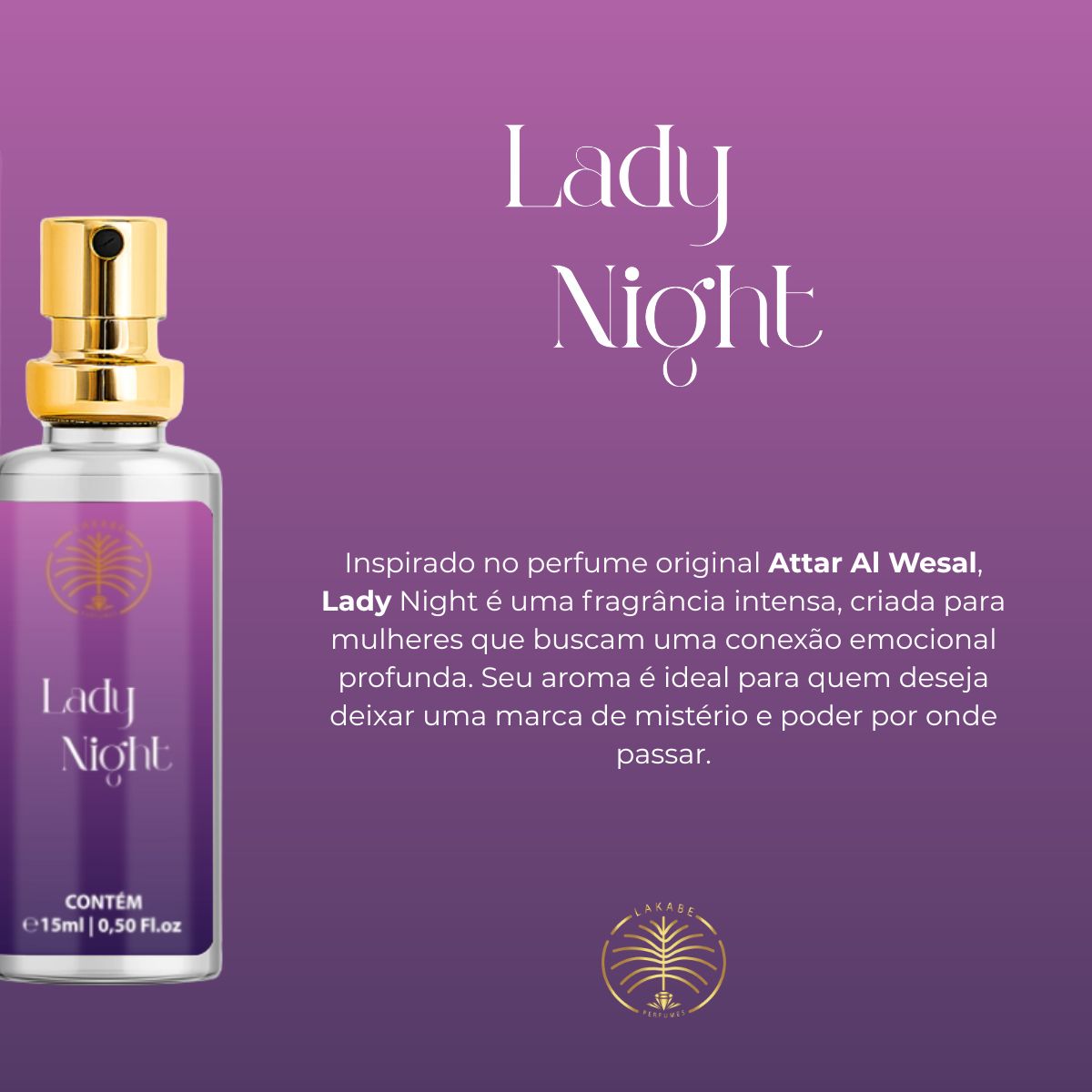 LADY NIGHT - Attar Al Wesal - Imagem 2